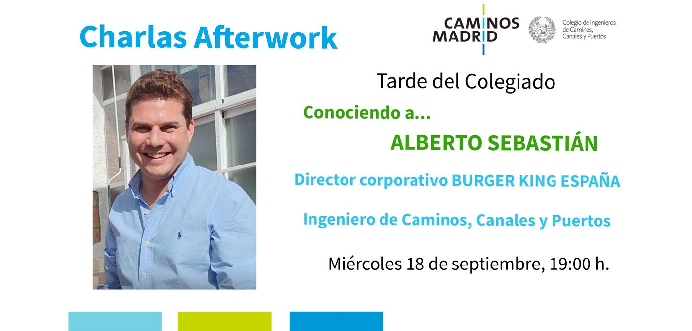 Charlas Afterwork: Conociendo a Alberto Sebastián